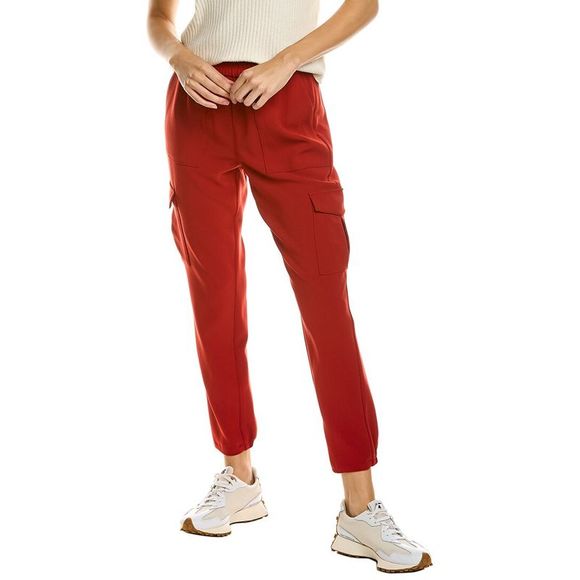 Theory Pants & Jumpsuits Theory Womens Cargo Pant Red Poshmark